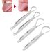 Stainless Steel Adult Tongue Scraper Set - Portable Reusable Fresh Breath Cleaner (2pcs, S) - Buy Online on SooperMarket.com