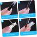 2 Nail Fiber Nail Extension Silk Fiberglass Nail Extensions Kit Nail Extension Fiber Silk Fiber Nails Fiberglass Nail Tips Gel Kit for Nails Manicure Fiber Nail Art Fiber White HAPINARY - Buy Online on SooperMarket.com