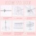 Subay Nail Swatch Sticks 120Pcs - Clear Gel Polish Color Display | Spiral Sample Practice Sticks for Manicure - Buy Online on SooperMarket.com