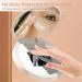 Pderlous Smart UV Sunscreen Test Camera Makeup Mirror with LED Portable Rechargeable Mirror Makeup Mirror Sunscreen Detection Makeup - Buy Online on SooperMarket.com