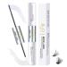 Lash Bond and Seal 10ML B&Q Eyelash Bond and Seal for Lash Clusters Long Lasting Bond and Seal Lash Glue Hold 48-72 Hours Waterproof Cluster Lash Glue Mascara Wand Bond and Seal (Clear 10ML) White Bond and Seal 10 ML