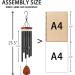 Pet Memorial Wind Chime | Sympathy Wind Chimes for Loss of Dog - In Memory of Dog Gifts (25.5 Inch) - Buy Online on SooperMarket.com