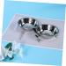 CIYODO 5 Pcs Vinegar Soy Toy Sauce Dishes Tray Vinegar Dish Spicy Soy Sauce Dishes Vinegar Soy Dish Silver - Buy Online on SooperMarket.com