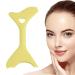 Eyeliner Guide Tool - Portable Multifunctional Eyeliner Stencils - Mascara Shield for Beginners Eyebrow Stencils for Winged Eyeliner Lashes Lip Liner Dalynn Yellow