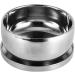 Natudeco Men's Wet Shave Soap Shell | Silver Metal Shaving Shell with Lid | Perfect for Soap Cream & Foam Shaving - Buy Online on SooperMarket.com