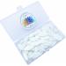 KALUCION 120 Pcs Iridescent White Petal Mosaic Tiles - Stained Glass Flower Petals Kit for Mosaics and Crafts - Buy Online on SooperMarket.com