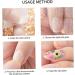 Adhesive Nail Tabs Double Sided Manicure Stickers Waterproof Clear Jelly Gel Tape 10 Sheets 120PCS Adhesive Nail tabs - Buy Online on SooperMarket.com