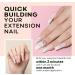 Modelones Poly Nail Gel Builder 50ML - Light Apricot Color | Nail Extension Gel for Thickening & Enhancement | Acrylic Extension Trial Kit for Professional Technicians - Buy Online on SooperMarket.com