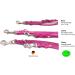 Buy Premium Adjustable Fat Leather Dog Leash for Small & Large Dogs - 2m Pink Double Leash International Shipping - Buy Online on SooperMarket.com