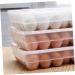 KOMBIUDA 34 Eggs Large Capacity Egg Holder Egg Crisper Grids Egg Holder Egg Container Egg Plate High Capacity - Buy Online on SooperMarket.com
