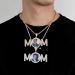 OralGos Sublimation Necklace - Unique Mom Pattern Heat Transfer Clavicle Chain Jewelry for Mother's Day - Perfect Gift! - Buy Online on SooperMarket.com