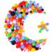 Teqooza Pom Poms Craft Making Assorted Sizes 10mm-30mm 100 Pcs - Buy Online on SooperMarket.com