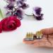 Wazakura Mini Ikebana Kenzan Japanese Flower Holder Set - Made in Japan | Round Square Brass Floral Arranging Pin Frog - 1(24mm) - Buy Online on SooperMarket.com