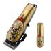 Professional Hair Clipper Front Cover - Electric Hair Cutter Trimmer Protective Casing for WAHL (Skull Gold - Buy Online on SooperMarket.com