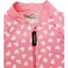 weVSwe Baby Toddler Boy Rash Guard Swimsuit UPF 50+ Sun Protection | Pink Hearts | 12-18 Months - Buy Online on SooperMarket.com