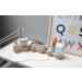 Kindsgut Holz-Reisenbahn - Sustainable Wooden Train Set with Zoo Animals | High-Quality Eco-Friendly Toy in Dark Gray - Buy Online on SooperMarket.com