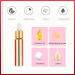 Tianzd 6 Pack Chrome Yellow 10ml Drip Bottles with Glass Pipette & Gold Screw Cap - Ideal for Essential Oils & Perfume Oils - Buy Online on SooperMarket.com
