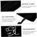 Healeved 8 Pcs Hair Dryer Storage Bag Jewelry Hair Dryer Bag Purse Organizer Pouches Tool Black Flannel - Buy Online on SooperMarket.com