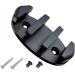 Nylon Kayak Zig Zag Cleats (Black  Pack of 2) - Buy Online on SooperMarket.com