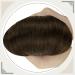 LAAVOO Easy Loop Hair Extensions - Brown 18 Inch Real Remy Hair with Microrings 50s Pack Brown #4 50g - Premium Microlink Extensions - Buy Online on SooperMarket.com