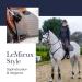 LeMieux Show Jumping Saddle Pad - Premium English Equestrian Riding Equipment - Classic Square Black Design - Buy Online on SooperMarket.com
