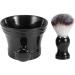 Alvinlite Beard Brush - Portable Travel Shaving Brush & Soap Dish for Men's Beard Care | Ideal Facial Cleaning Tool - Buy Online on SooperMarket.com