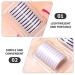 Self Adhesive Eyelash Glue Replacement Strips | Easy Application Lash Strips for False Lashes | Long-Lasting Hold - Perfect Makeup Tools - Buy Online on SooperMarket.com