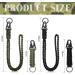 ROXNVM Paracord Key Trailer with Carabiner 4 Pack Lanyard Key Rings for Outdoor Camping & Hiking Ideal for Men & Women - Buy Online on SooperMarket.com