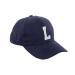 Morefaz Unisex Boys Girls Cap Baseball Cap Navy Blue Hat Children Cap Alphabet AZ TM (L)