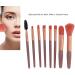 Makeup Brushes Kit Makeup Brush Set 8 Piece Aluminum Tubes for Daily Use - Buy Online on SooperMarket.com