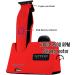 Supreme Trimmer Recharge Zero Gap Trimmer for Barbers | 7500+ RPM Removable Battery Smart USB Charging Stand + iPhone/Android Charging | ST777 Red - Buy Online on SooperMarket.com