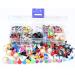 BESTCYC 1Box(500Pcs) Multiple Styles Metal Brads Kit Mixed Color and Size Paper Fasteners Round Split Pins for Scrapbooking, Paper Crafts,Card Making and DIY Craft Projects #2