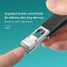 Dajidafu Splashproof Toenail Clippers For Safe And Hygienic Stainless Steel Nail Clippers Splashproof Nail Clippers Easy Storage black - Buy Online on SooperMarket.com