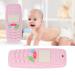 Silicone Infant Teething Toy - Mobile Phone Shaped Funny Chew Toy (Light Pink) - Buy Online on SooperMarket.com
