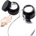 2PCS Chrome Nail Polish Metallic Painting Gel for Nails 3D Mirror Chrome Nail Polish 10g High Glossy Reflective Gel Polish Soak Off Silver Nail Polish - Buy Online on SooperMarket.com