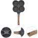 PRETYZOOM 1pc Hamburger Pancake Pan Mini Pan Pancake Maker Pan Kitchen Accessory 4 Hole Omelette Pan Egg Pan for Gas Stove Omelette Frying Pan Medical Stone Fried Eggs Egg Plate - Buy Online on SooperMarket.com