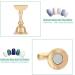 4 Colors Magnetic Nail Tips Stand Magnetic Nail Tips Practice Stand Crystal Alloy Holder Nail Art Display Stand(Purple) - Buy Online on SooperMarket.com