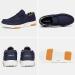 OrthoComfoot Men's Slip-On Arch Support Boat Shoes - Plantar Fasciitis Relief, Comfortable Walking Loafers - Navy, Size 11W - Buy Online on SooperMarket.com