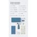 GX Rechargeable Water Shine Skin Boost Airbrush Nano Mist Sprayer - Polar Blue | Portable Serum Toner Facial Mister for Lady's Skin Care - Buy Online on SooperMarket.com