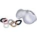Belle De Nuit Silk Sleep Mask & Chouchou Silk Hair Scrunchies Gift Set - 100% Mulberry Silk - Toffee - Buy Online on SooperMarket.com