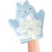 TROONZ Bath Scrubber for Kids Bath Scrubber Body Wash Towel - Gentle Body Wash Sponge Kid Body Wash Sponge Children's Bath Towel Sponge Gentle Children's Body Wash Sponge Blue - Buy Online on SooperMarket.com