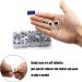 450 pcs Self-Adhesive Black Wiggle Googly Eyes for Crafts - 6mm to 15mm Mixed Sizes - Black Mix - Buy Online on SooperMarket.com