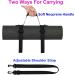 WISDING Yoga Mat Strap - Portable Sling for Yoga Mat, Picnic Blanket, Festivals, Camping | Adjustable Shoulder Strap & Handle for Pilates & Motorcycling - Buy Online on SooperMarket.com
