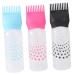 Dressoos 3st hair dye flap with comb hair dyel hair tint hair color for hair dye bottles squeeze bottles tool bottle hair dye hairdresser hair applicator pala 17x4.5cm As shown