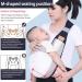 HINATAA Breathable Baby Sling | Adjustable Baby Carrier Wrap | Quick Dry with Thick Shoulder Straps | 0-36 Months Baby | Grey B - Buy Online on SooperMarket.com