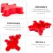 Abaodam 4 Pcs Baking Mold Candy Mold Holiday Cookie Molds Wax Baking Silicone Mold Cake Mold Child Chocolate - Buy Online on SooperMarket.com