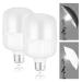 Neewer E26 24W LED Light Bulbs 2 Packs 2160 Lumens/5700K/CRI 93+/15000h Lifespan Bright Video Photography Lighting Silent/No Flicker/Non Dimmable 200W Incandescent Equivalent UL Certified