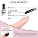 RARJSM Black White Gel Nail Polish Kit - 15ML | Soak Off, LED Lamp Cured, DIY Manicure Salon Quality - Buy Online on SooperMarket.com