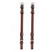 ExionPro Bridle with Buckle Closure (16mm) (Matching Stitching) Replacement Cheek Piece Oak Brown Small (Pony) Size