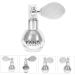 MUSISALY 1pc Spray Glitter Powder Spray Bottle Glitter Spray for Hair Sprayer Bottle White Plastic 7x5.5cm White - Buy Online on SooperMarket.com